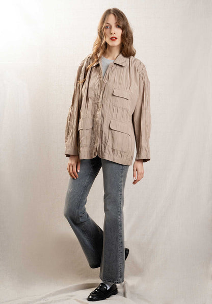Jacket Gdm08 Beige