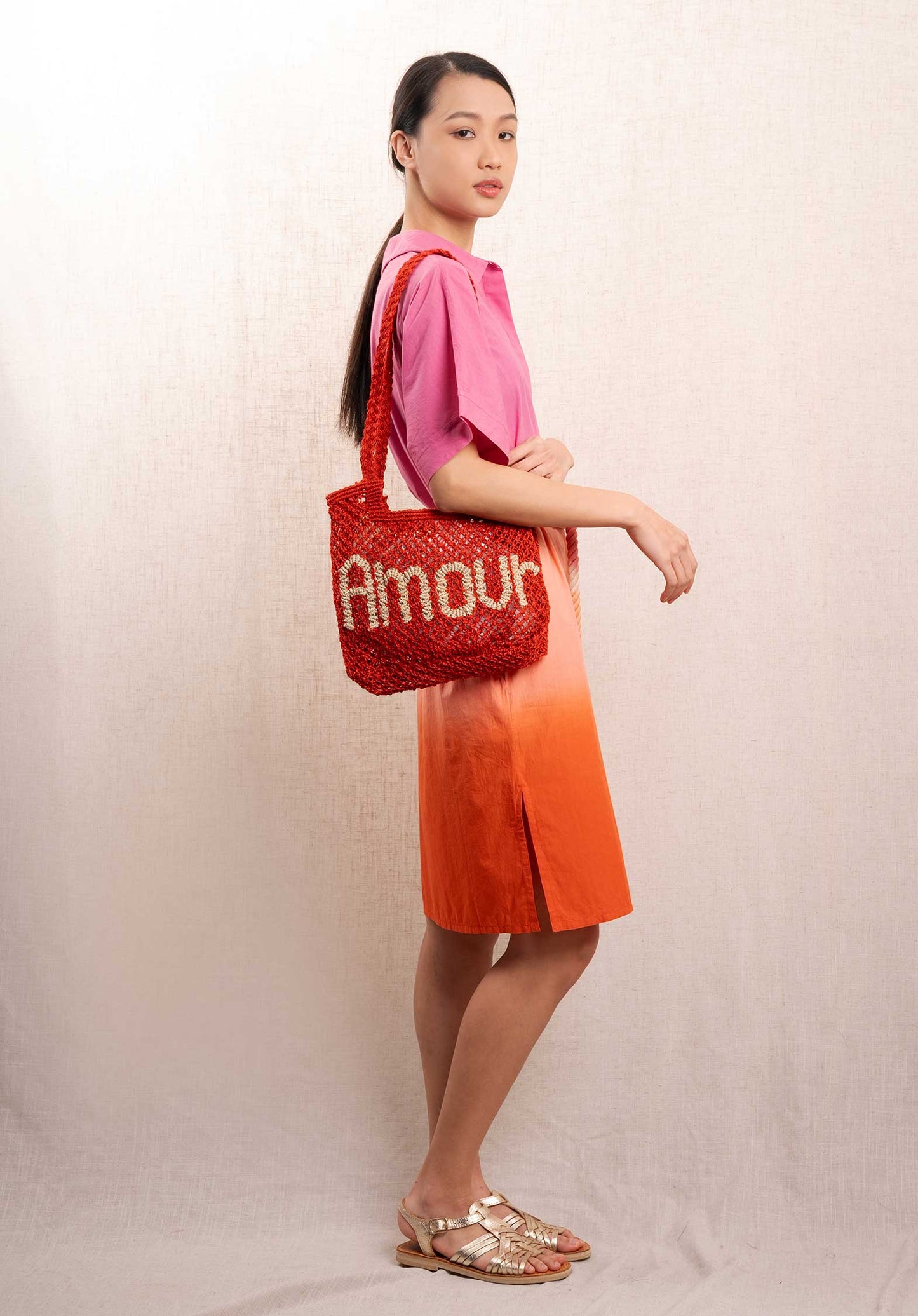 Beach Bag Sofie Amour Scarlet