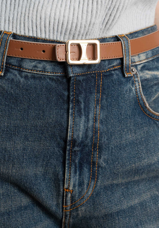 Belt 94898g Havane-Gabardin