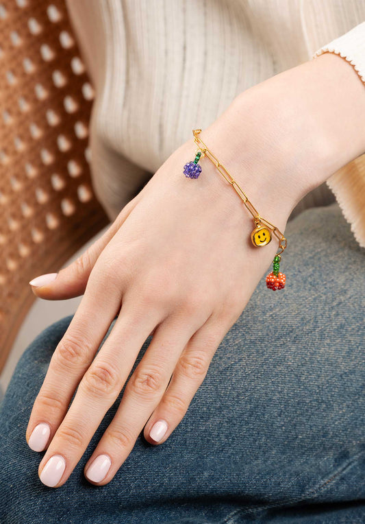 Bracelet Sicilian Gard Br Gold-Multi