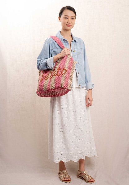 Beach Bag Drew Gelato Rose