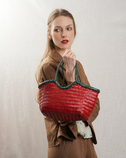 Shoulder Bag Nantucket Small Bi Poppy-Red-Forest