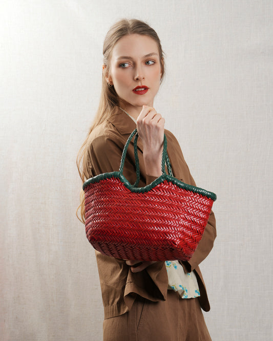 Shoulder Bag Nantucket Small Bi Poppy-Red-Forest
