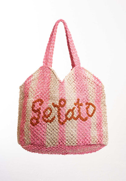 Beach Bag Drew Gelato Rose