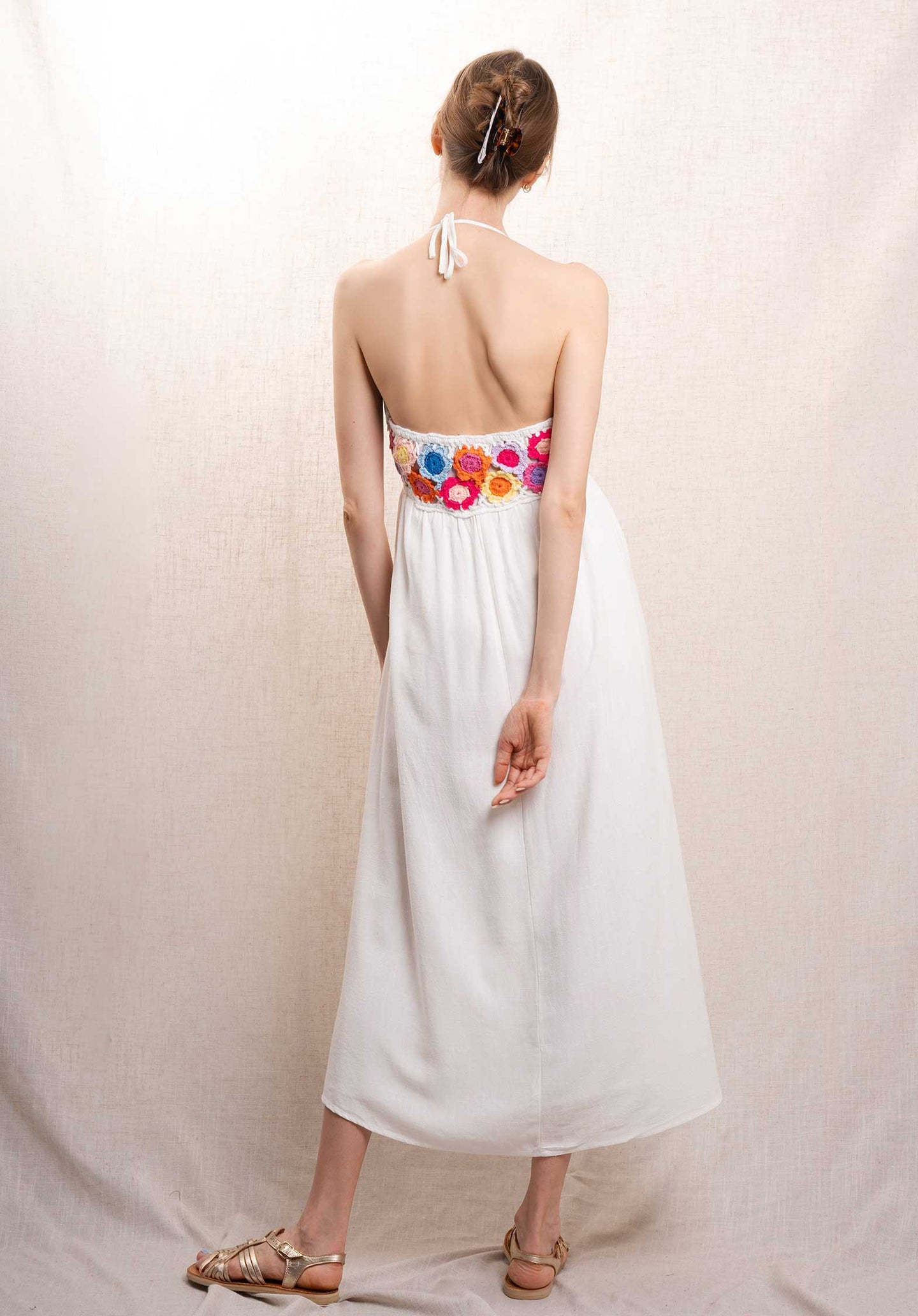 Dress Q058 Blanc