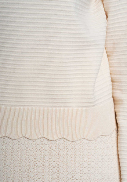 Turtleneck Knitted Mary Ecru
