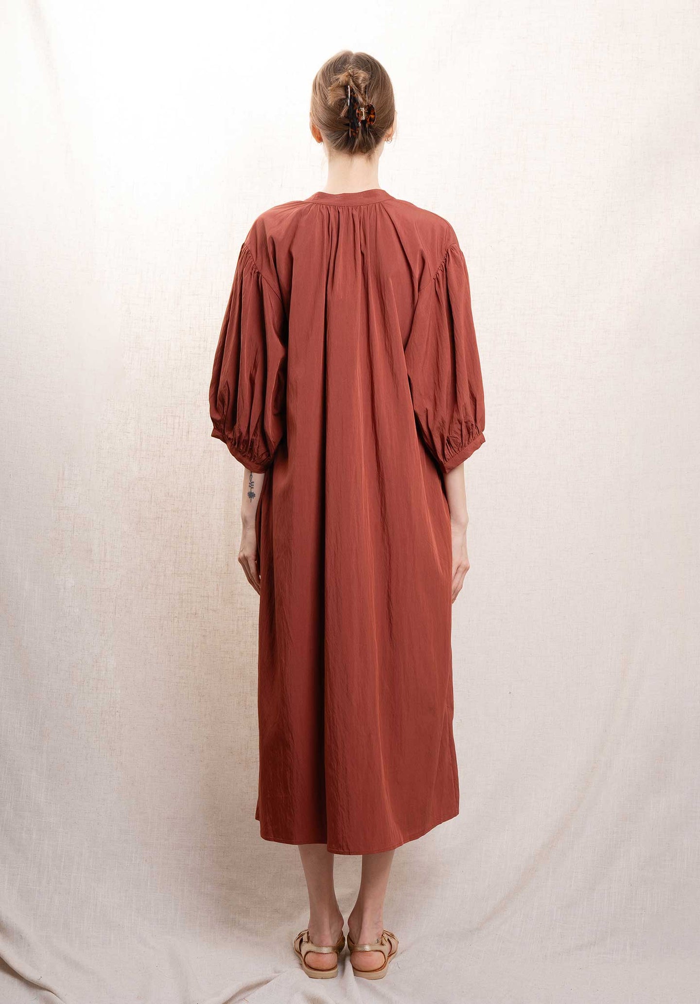 Dress Kc8955 2 Burgundy