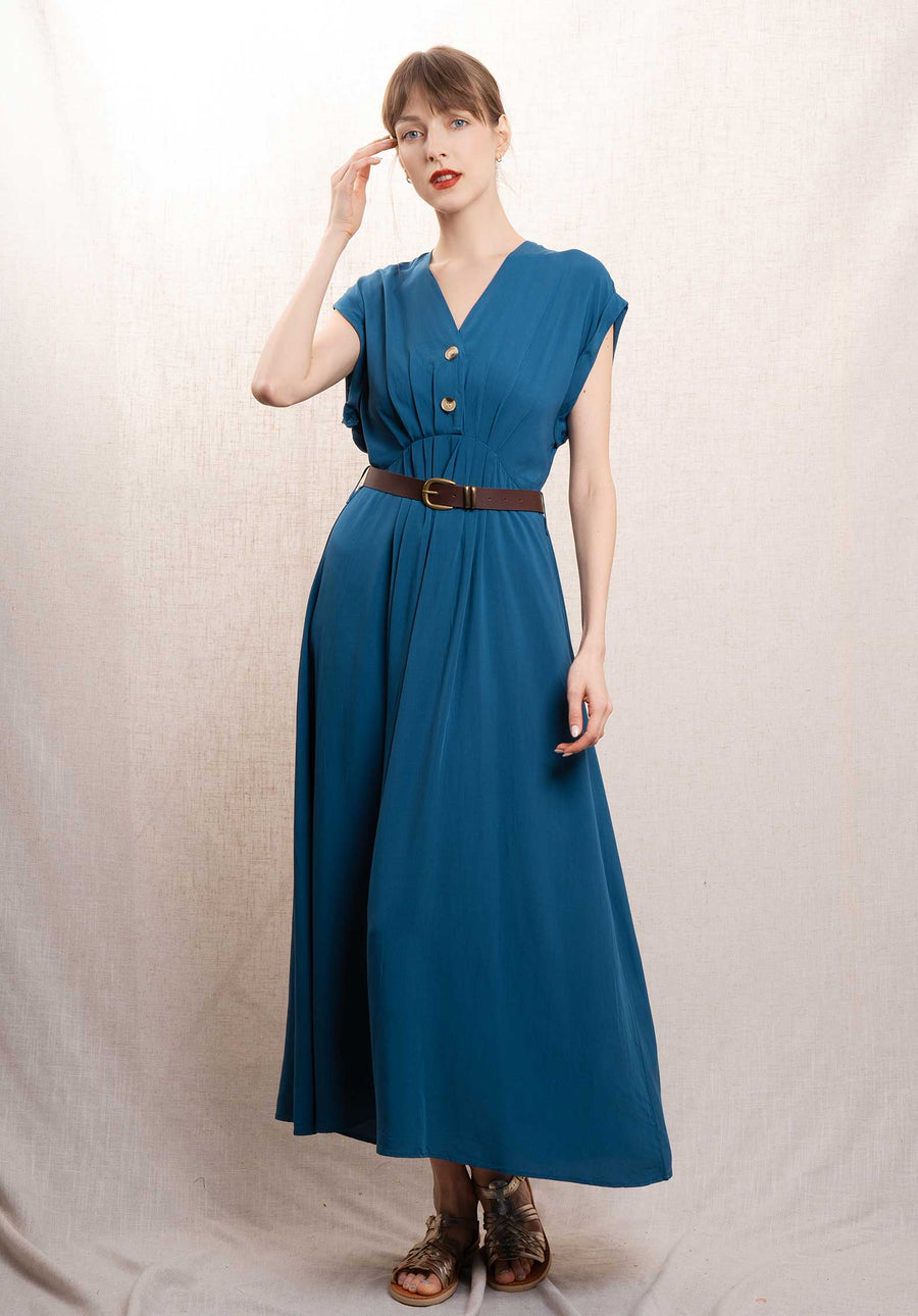 Dress Sc301 Blue