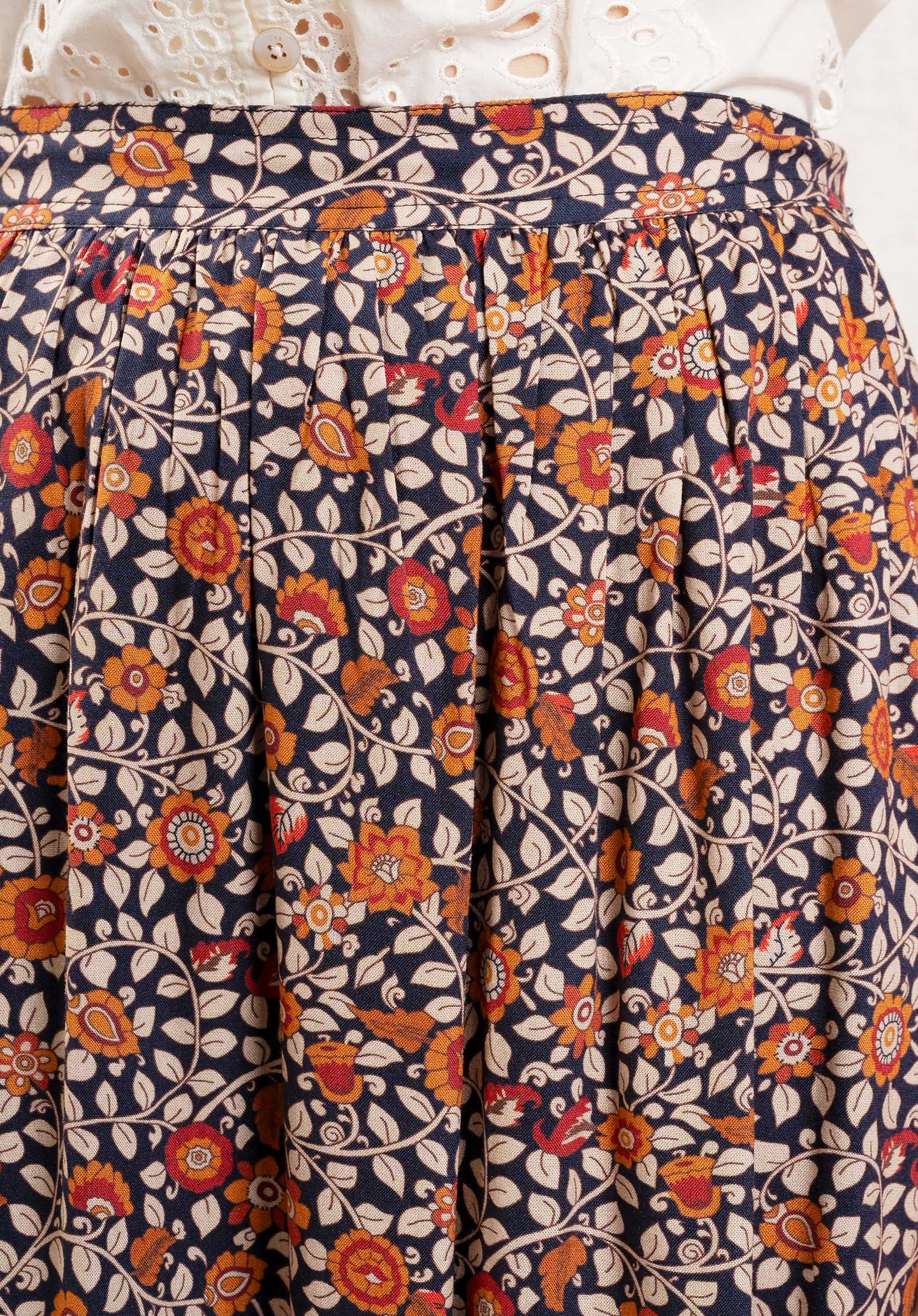 Skirt Jolyna Jolyna Madras Noir