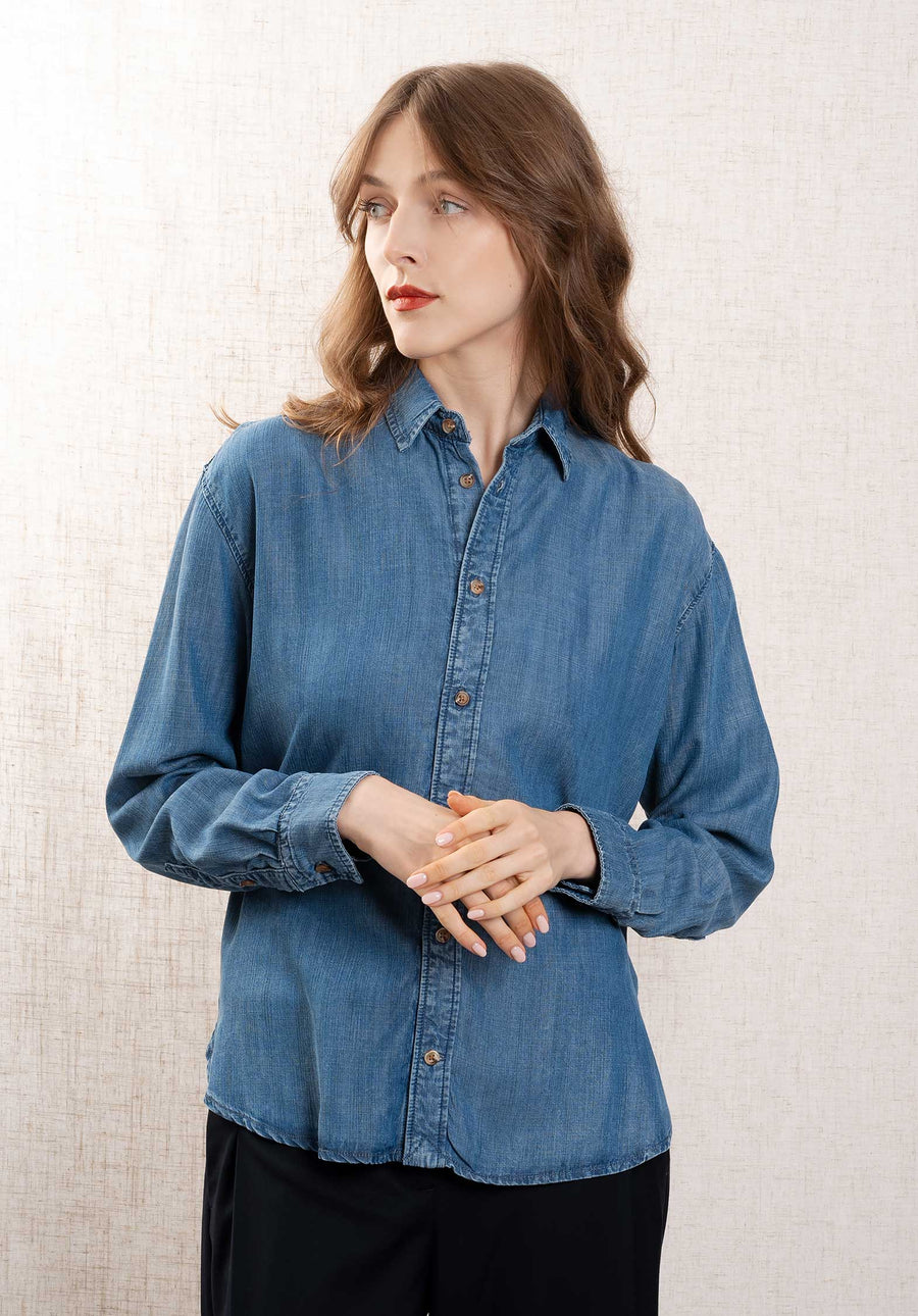 Denim Shirt Maria Azur