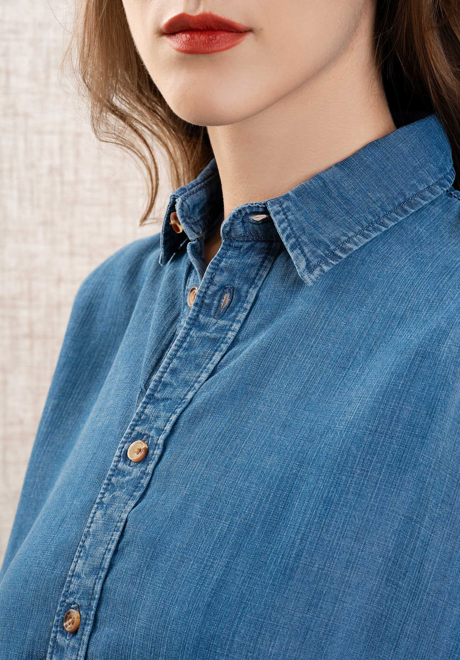 Denim Shirt Maria Azur