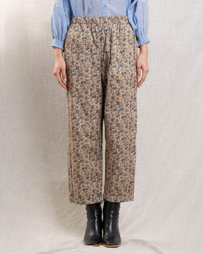 Pants 96963 Beige-Floral