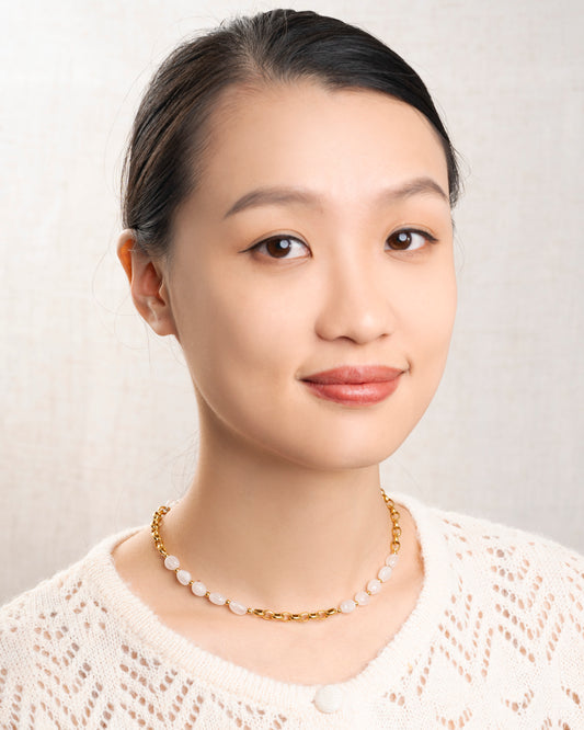 Necklace Sophie Qua Rose Pink