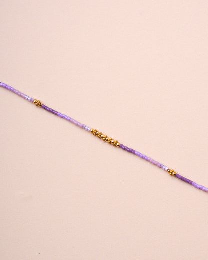 LES CLEIAS | Armene Bead Necklace - Violet