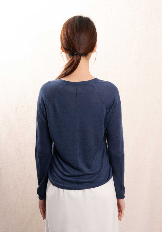 Cardigan Moana Bbma517 06-Navy