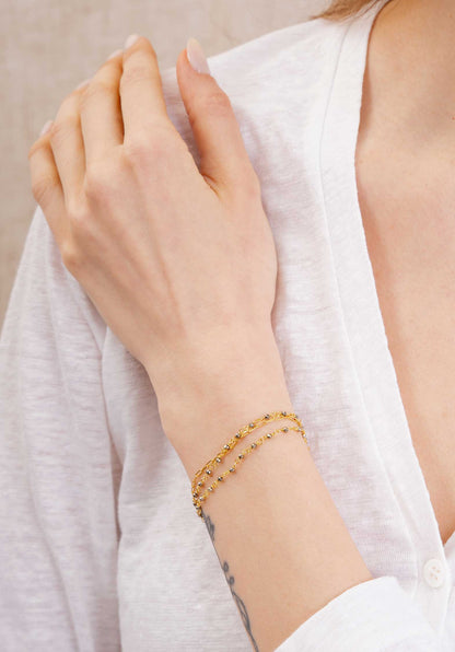 Bracelet 2britp Pyrite