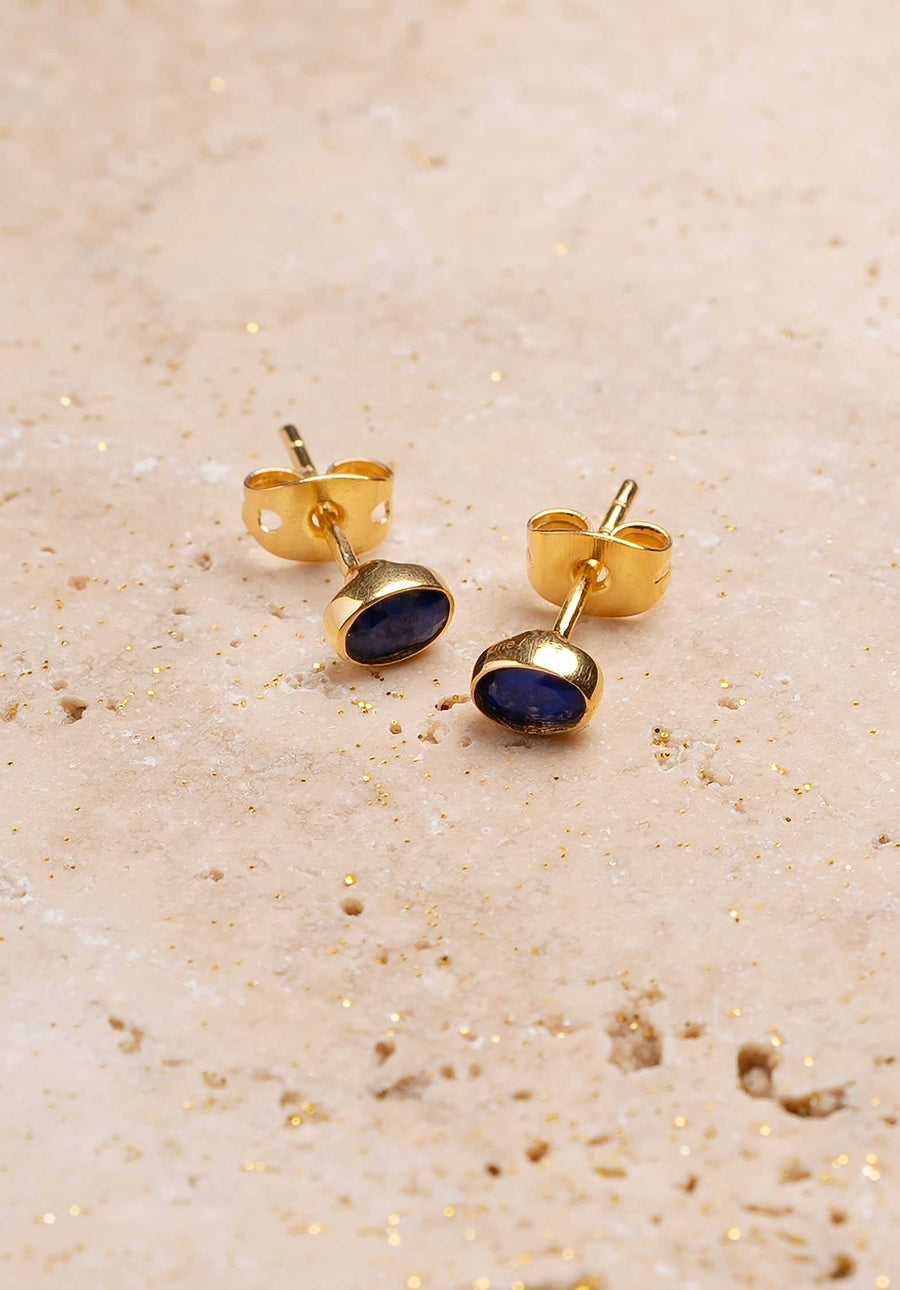 Earring Bopp6 Lapis-Lazuli