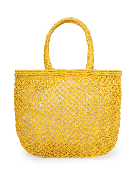 Women's Jute Beach Bag – Sweetheart Peach | Eco-Friendly Summer Tote