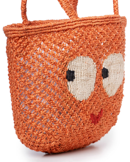 Women's Beach Bag Raffia Straw - Sweetheart Peach