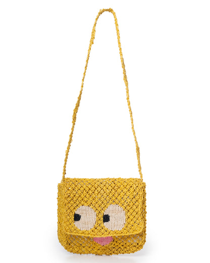 Women Beach Tote Bag Premium Cotton Canvas - Yellow