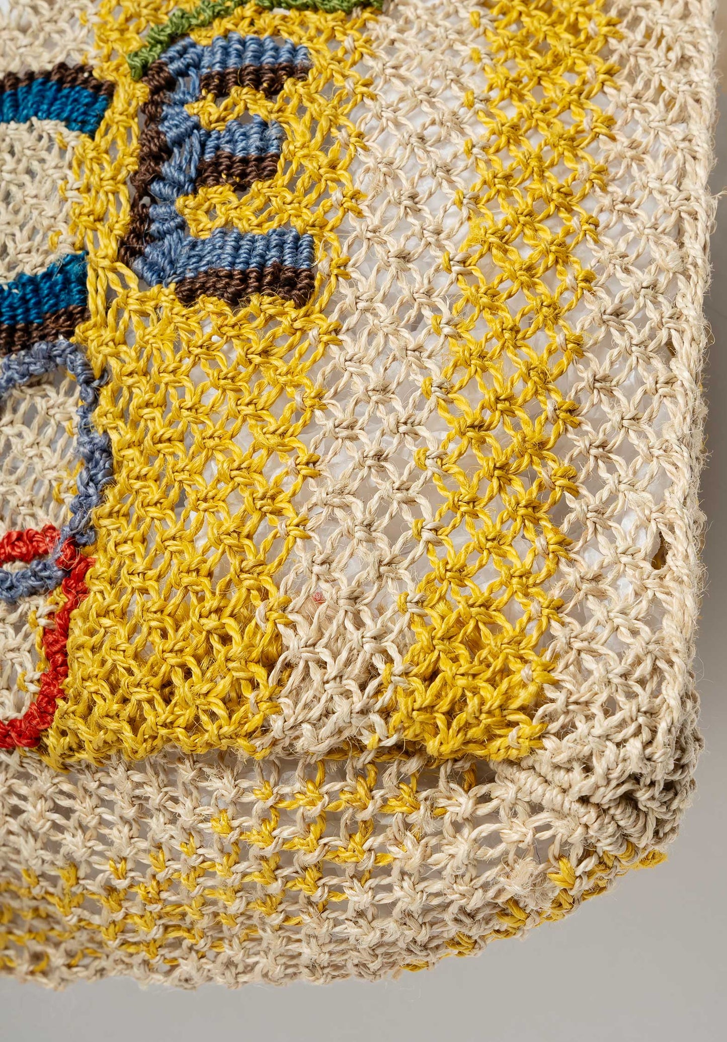 Beach Bag Drew Peace Yellow