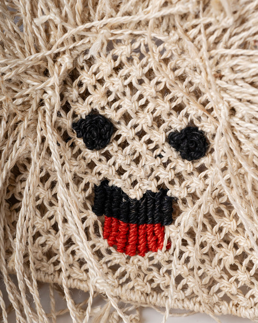 Dave Clutch Natural: Handcrafted Sustainable Jute Evening Bag