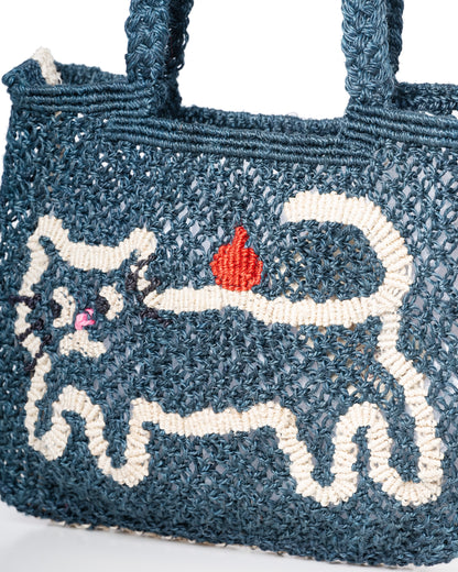 Beach Bag Sofie Kitty Dark-Navy