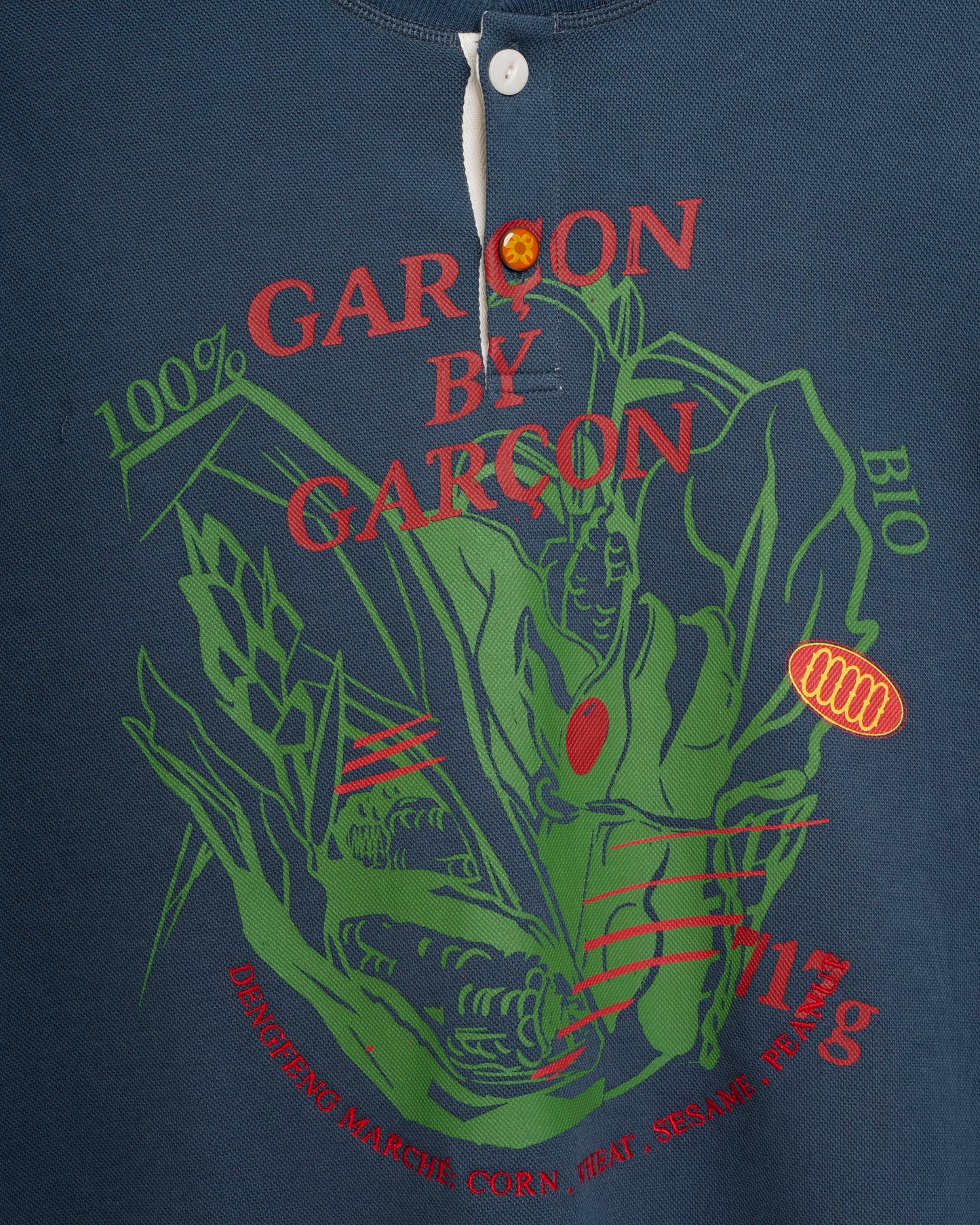 Garcon by Garcon | Henley Sweatshirt - Navy