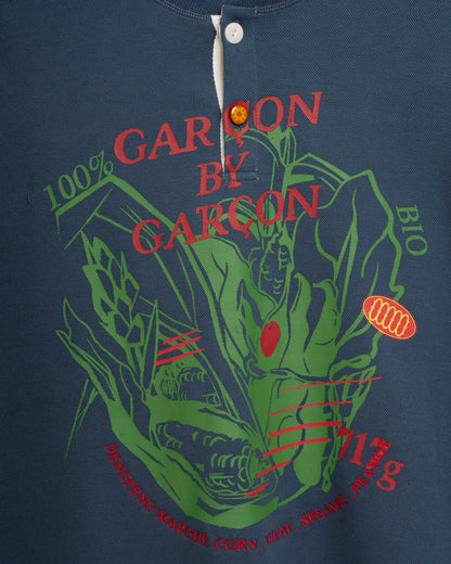 Garcon by Garcon | Henley Sweatshirt - Navy