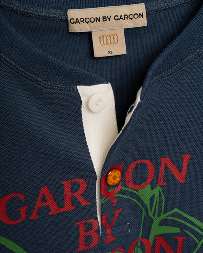 Garcon by Garcon | Henley Sweatshirt - Navy