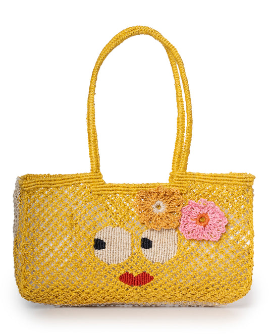 Beach Bag Eloise Carmen Yellow