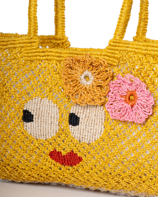 Beach Bag Eloise Carmen Yellow