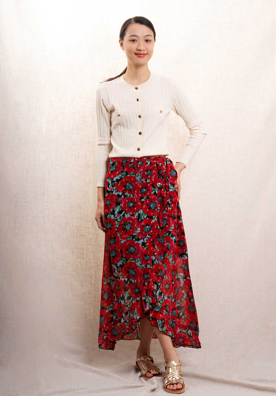 Skirt 62962 Red-Black