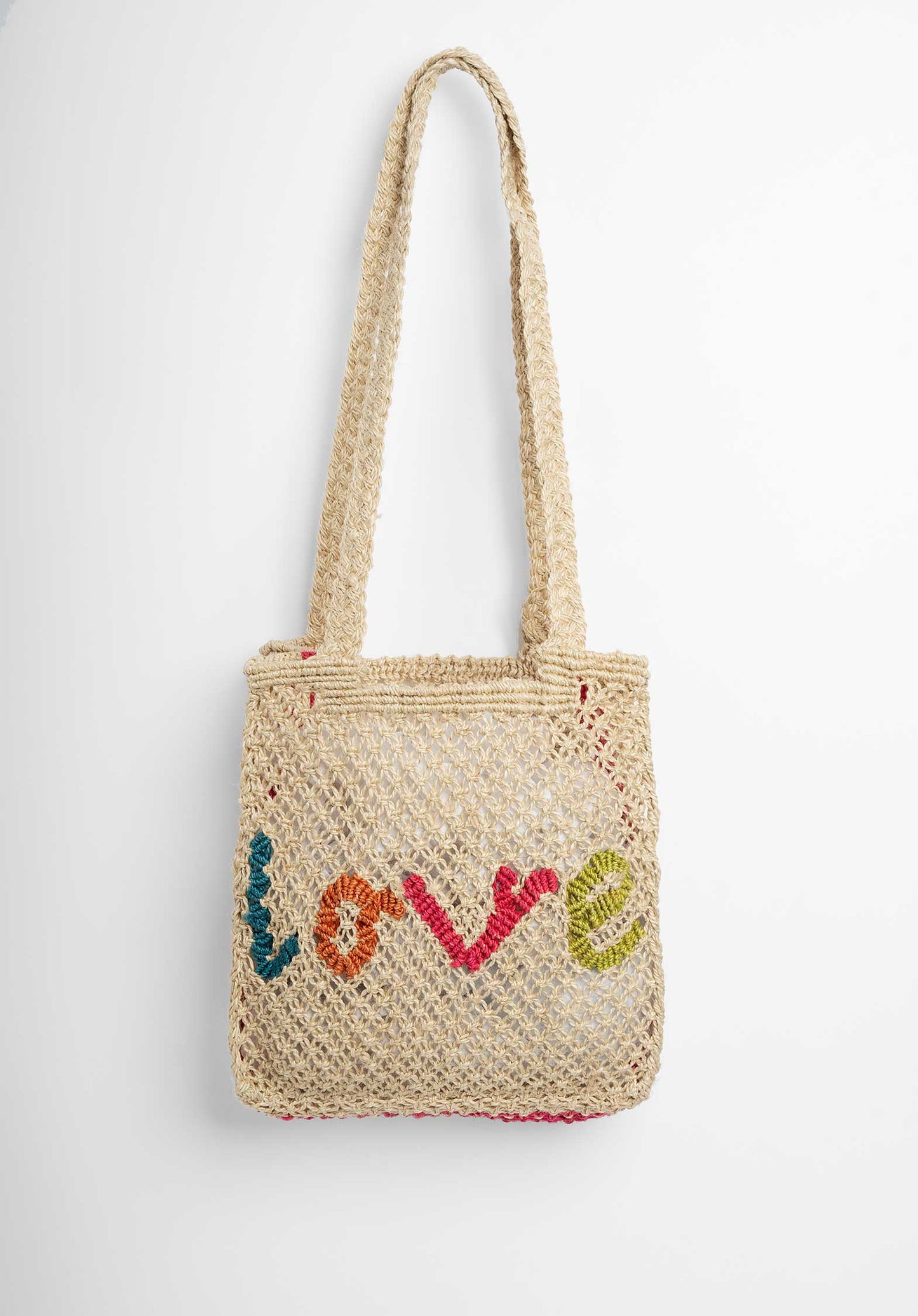 Beach Bag Cara Love Natural