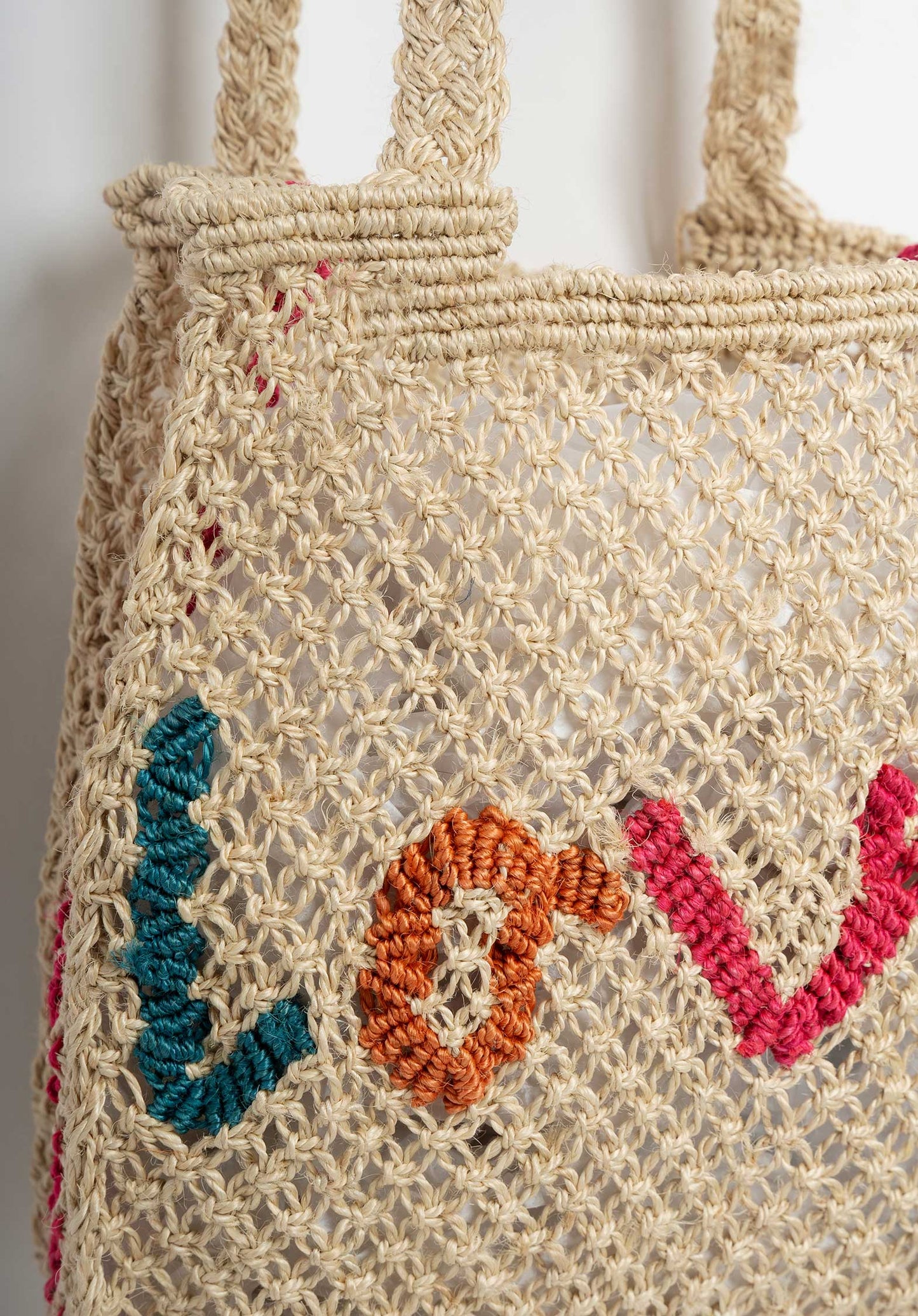 Beach Bag Cara Love Natural