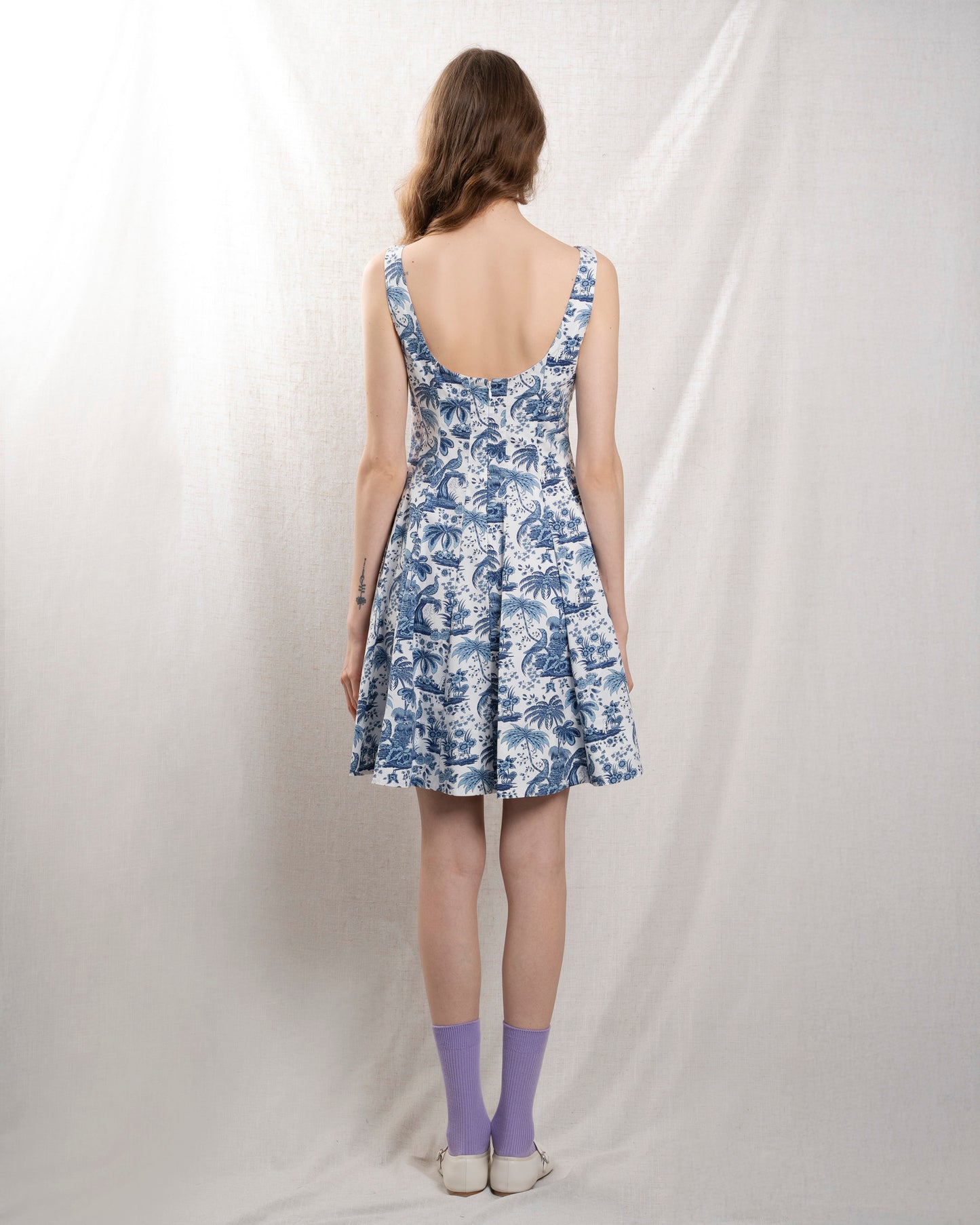 Dresses Wells Mini Sp Blue-Toile