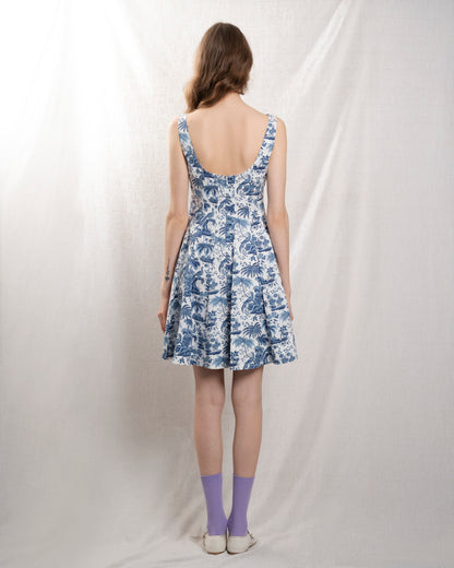 Dresses Wells Mini Sp Blue-Toile