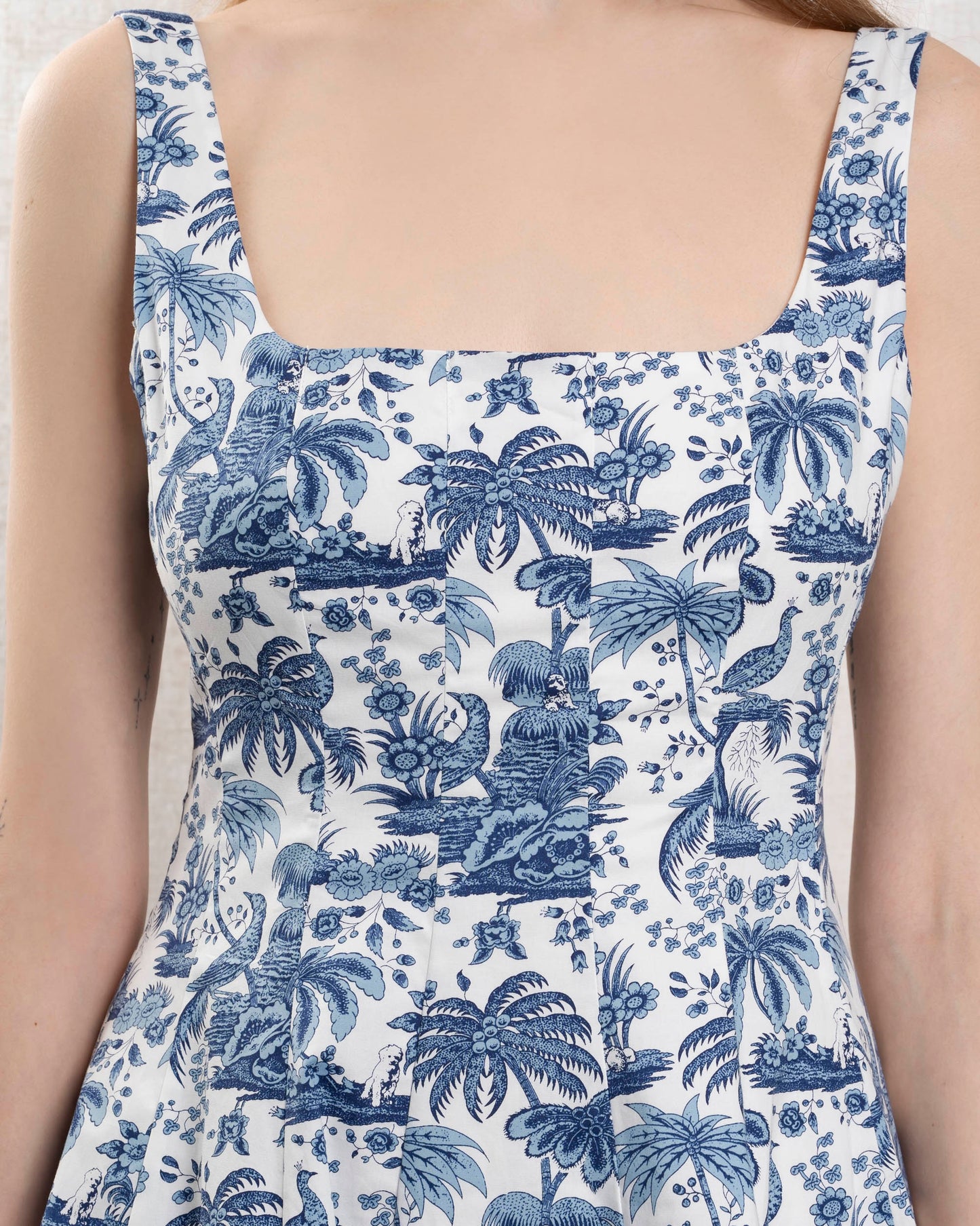 Dresses Wells Mini Sp Blue-Toile