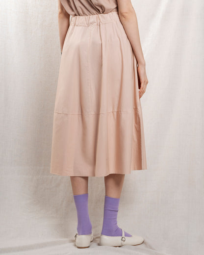 Women's Skirt 100 Percent Cotton Poplin - Aurora