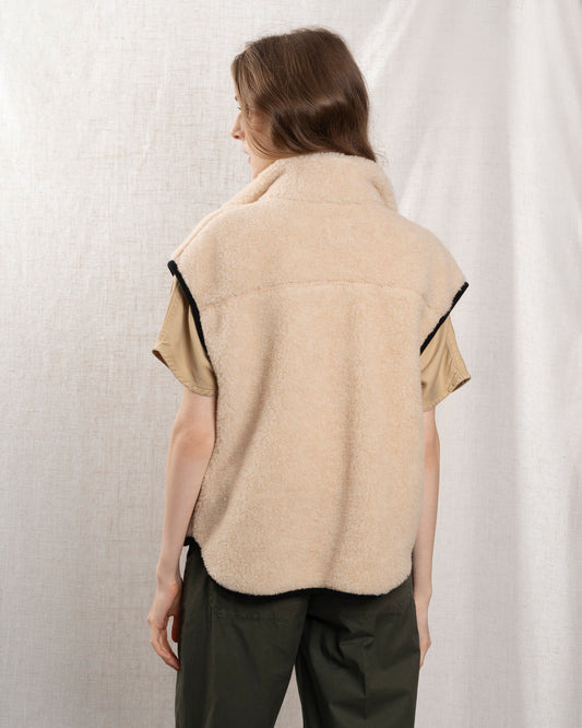Vest Sherp Light-Beige