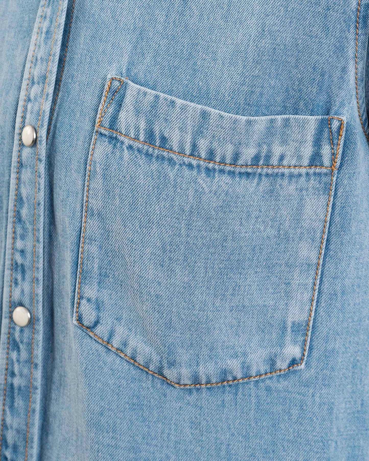 Denim Shirt Noa 7017 Faded-Indigo