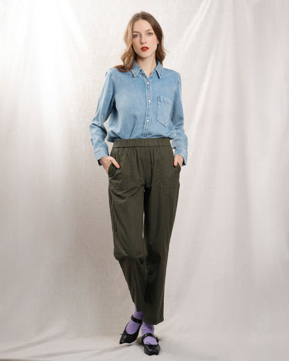 Denim Shirt Noa 7017 Faded-Indigo
