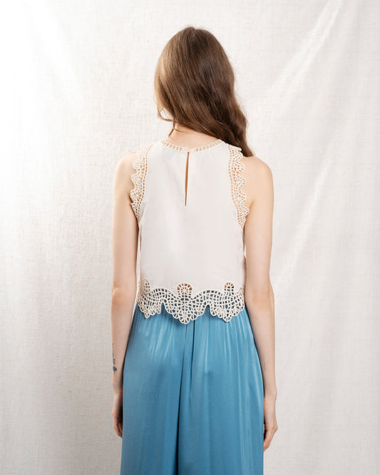 Blouse 14600_my Top Avorio