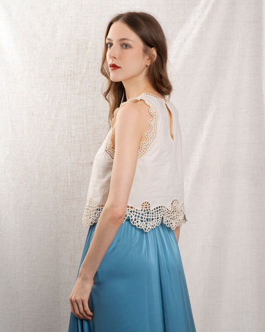 Blouse 14600_my Top Avorio