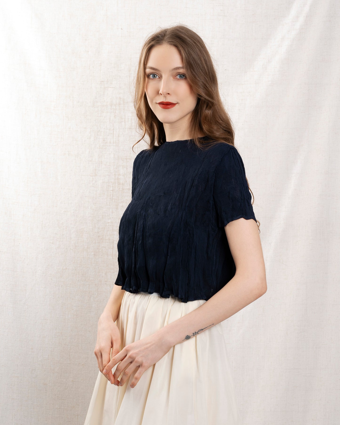Blouse Gd172 Navy
