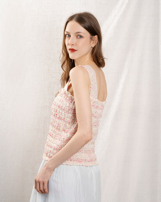 Vest Eveil Natural-Pink-Multi