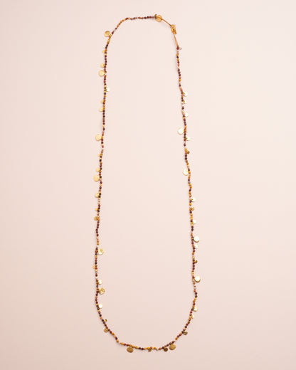 Necklace Smarties Long G Mookaite-Jasper