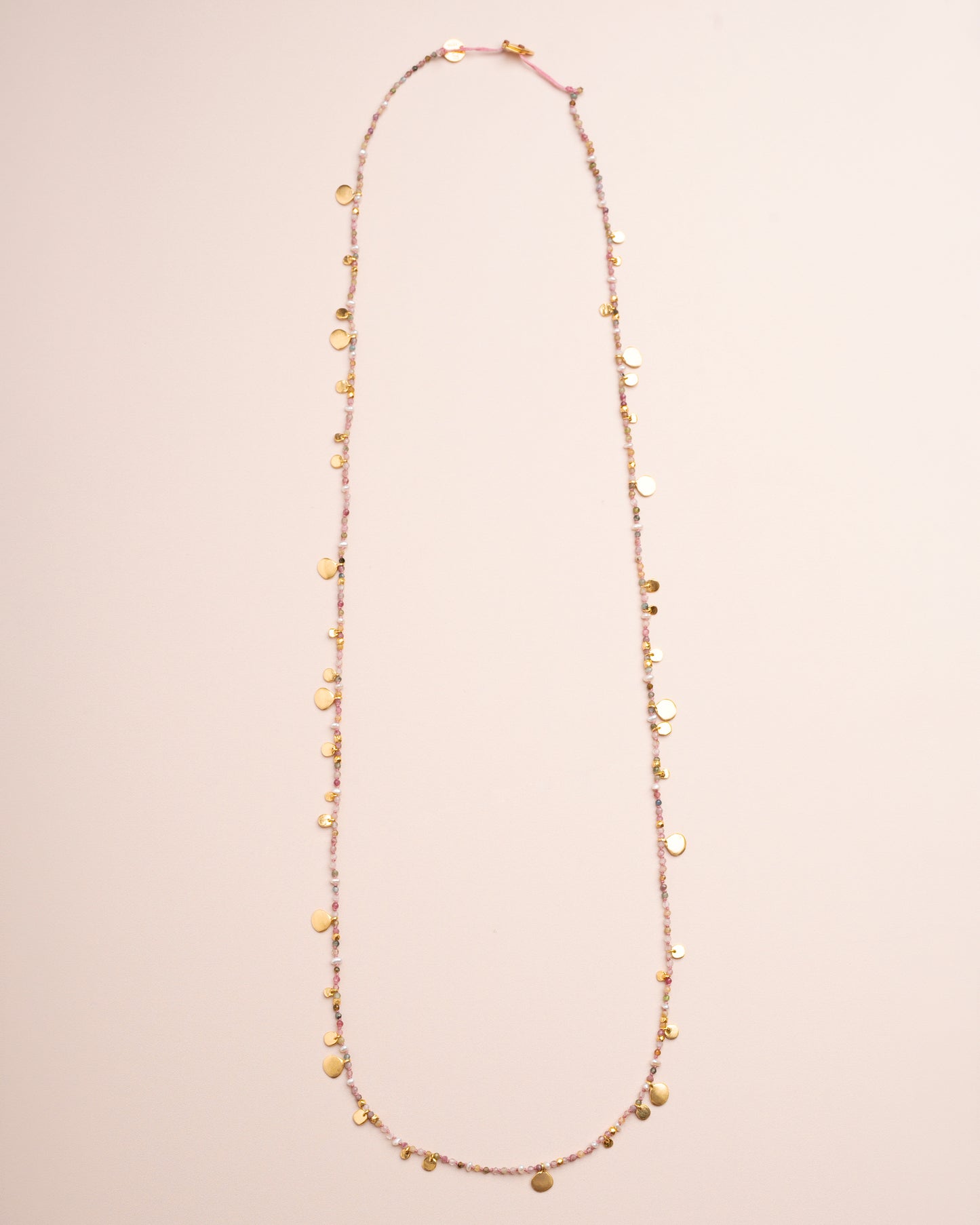 Necklace Smarties Long G Tourmaline