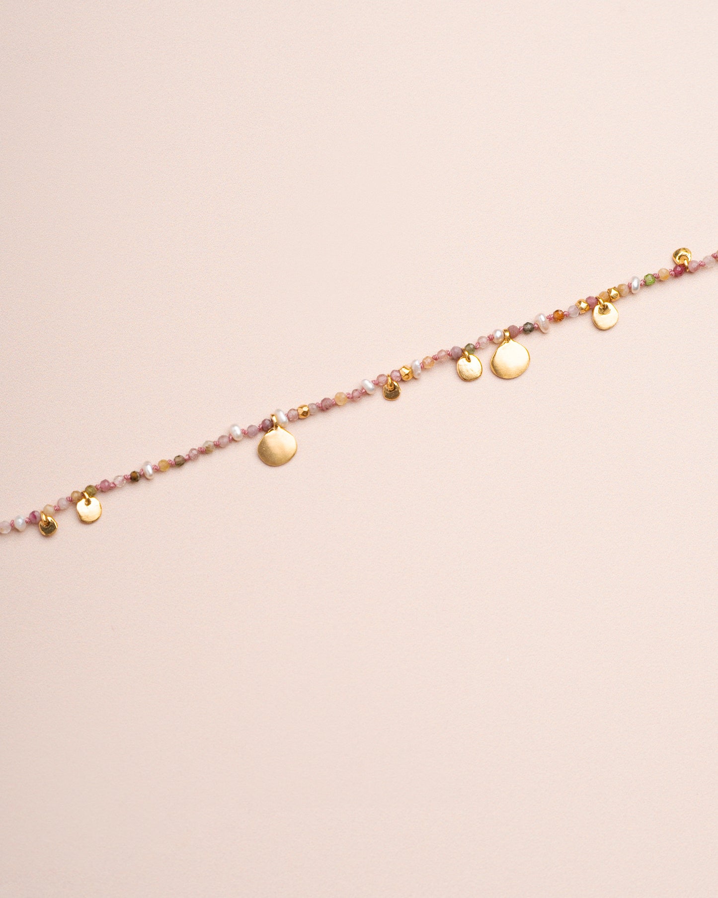 Necklace Smarties Long G Tourmaline