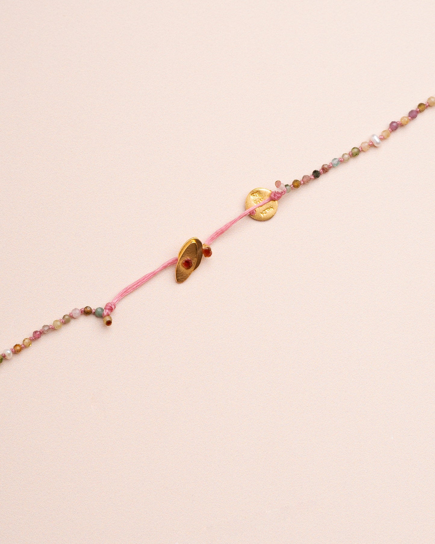 Necklace Smarties Long G Tourmaline